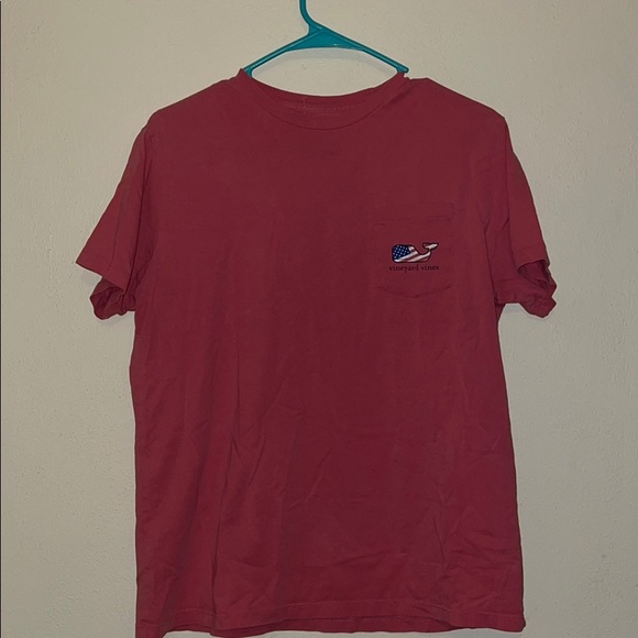 Vineyard vines American flag whale pocket tee xl - Picture 2 of 7